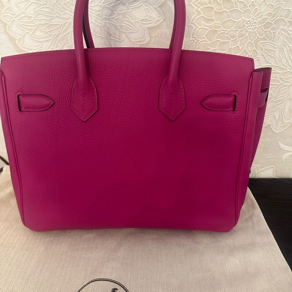Hermes Birkin 30CM Magnolia Togo Leather with Palladium Hardware - Picture 7 of 16